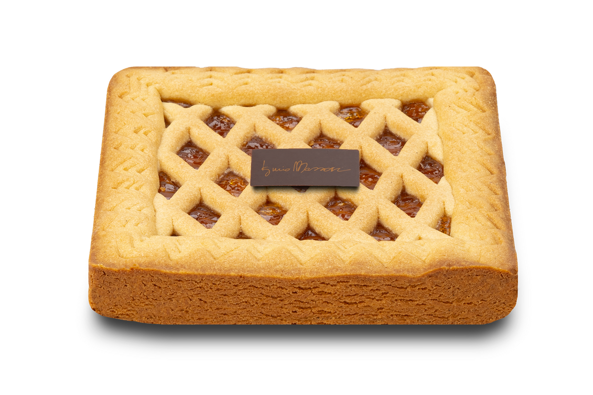 Crostata con Confettura all&#39;Albicocca no Lattosio